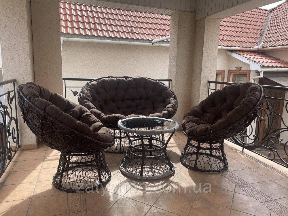 Балконная  мебель ротанговая с удобными накиками Киев - изображение 3