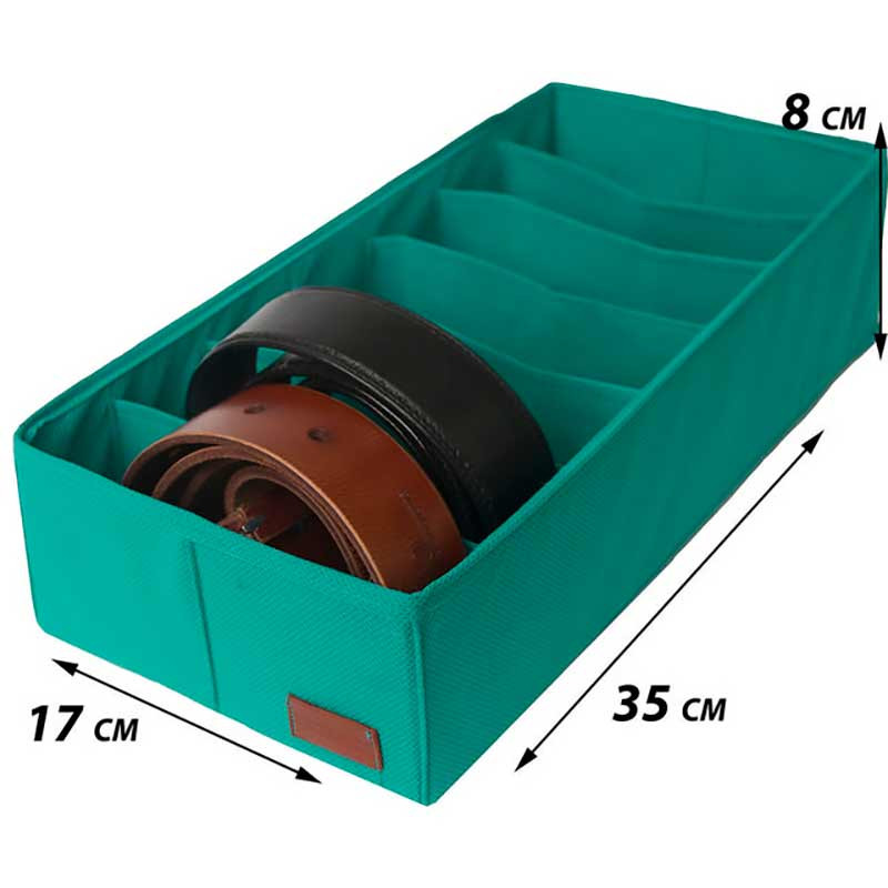 Коробочка для носочков/колгот/ремней Lzr-Nsk (Лазурь) Сумы - изображение 3