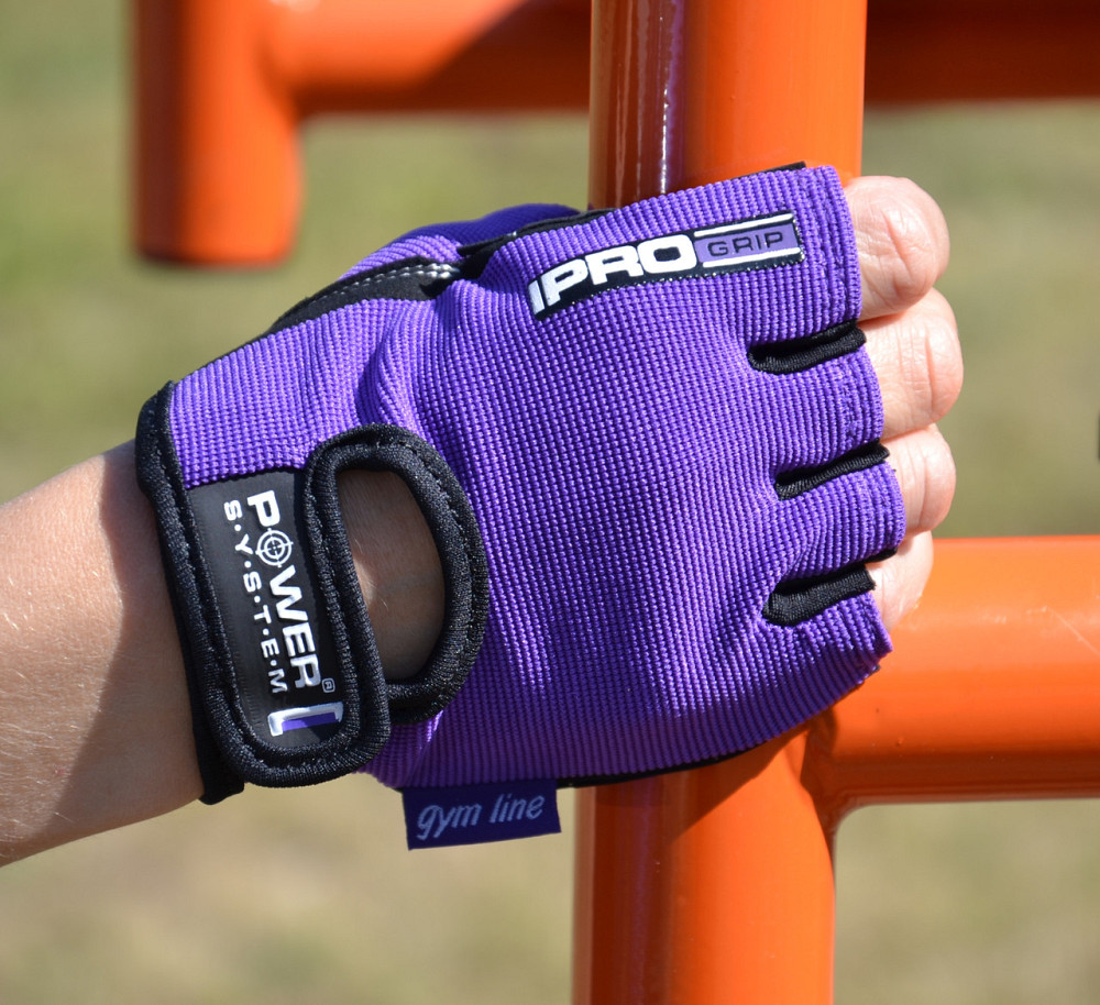 Рукавички для фітнесу Power System PS-2250 Pro Grip жіночі Purple M Киев - изображение 7