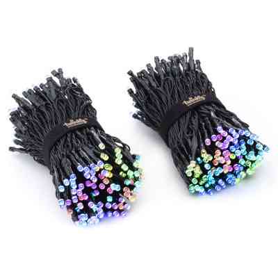 Гірлянда Twinkly Smart LED Strings RGB 400, BT+WiFi, Gen II, IP44 кабель чор (TWS400STP-BEU) Вінниця