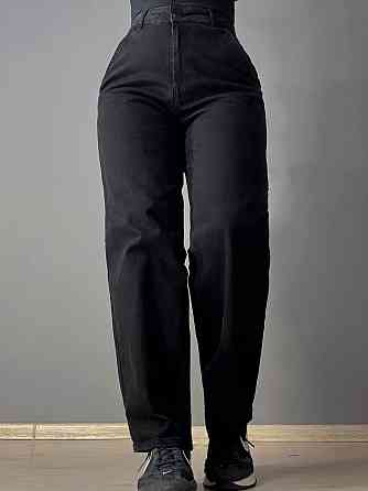 Джинсы женские Its Basic 3419-1 skater бананы мом черные, черный, 36, 36, 76 см, 105 см Киев