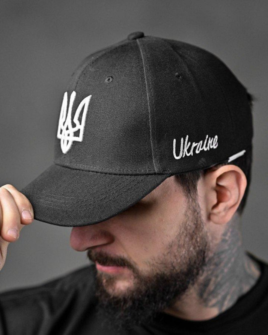 Бейсболка ukraine black ch/b Одеса - фото 1