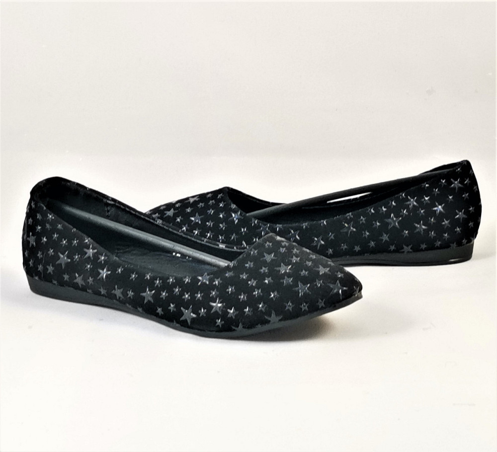 Женские Балетки Черные Мокасины Туфли Замшевые (размеры: 36) - J2 Днепр - изображение 2