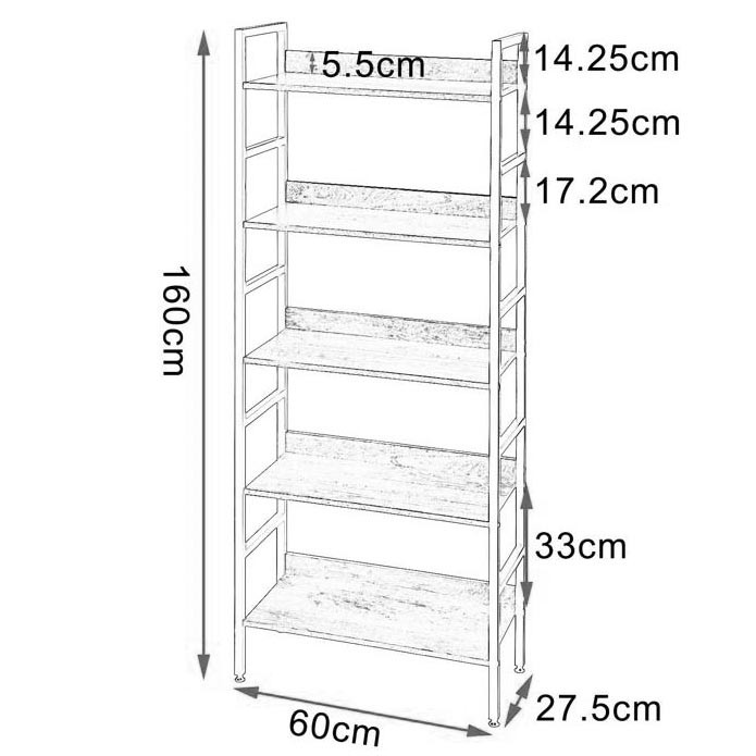 Етажерка для ванної "Лівері" венге-капучино Миколаїв - фото 2