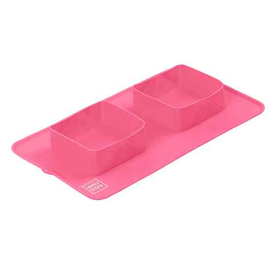 Миска складана WAUDOG Silicone,385х230х50 мм рожевий Київ