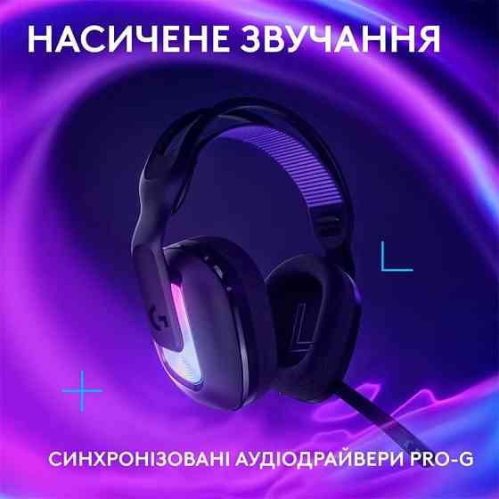 Гарнитура Logitech G522 LightSpeed Wireless Gaming Headset Black (981001544) Чорний Харків
