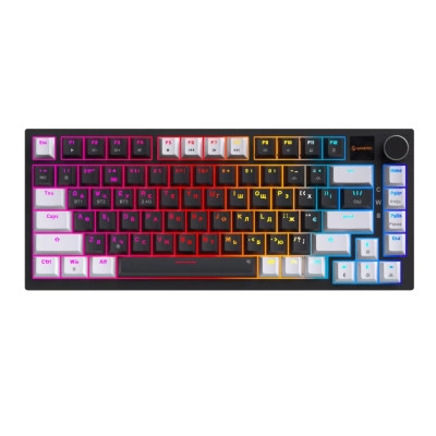 Клавиатура GamePro Asgard Valhalla Pro MK160B-D-Pro Rainy Switch Wireless/Bluetooth/USB UA Black (MK160B-D-Pro) Винница - изображение 1