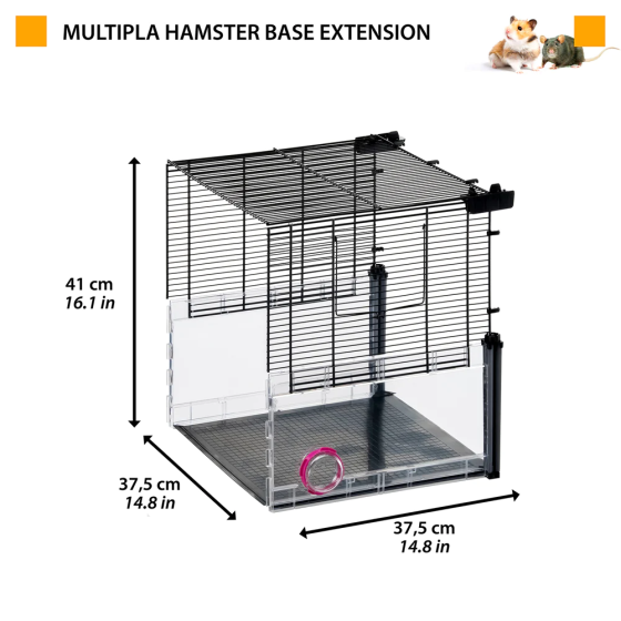 Модуль розширення для модульних клітин для гризунів Ferplast Multipla Base Extension (Ферпласт Мультипла) Запоріжжя