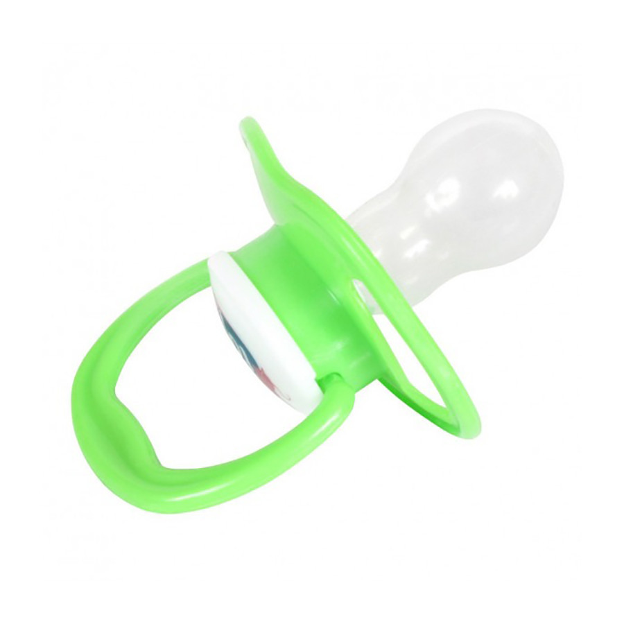 Дитяча пустушка силіконова MGZ-0514(Green) кругла Вінниця - фото 1