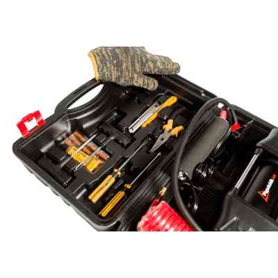 Автомобильный компрессор Poputchik 85л/хв, 10 А (13-015-IS) Винница