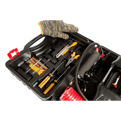 Автомобільний компресор Poputchik 85л/хв, 10 А (13-015-IS) Вінниця - фото 5