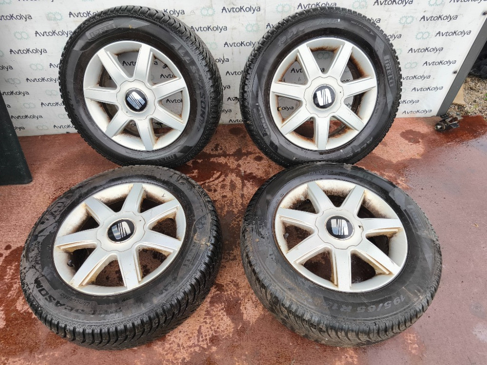 Диск литий з шиною 195/65 R15 Seat Leon 1998-2005 Ковель - фото 1