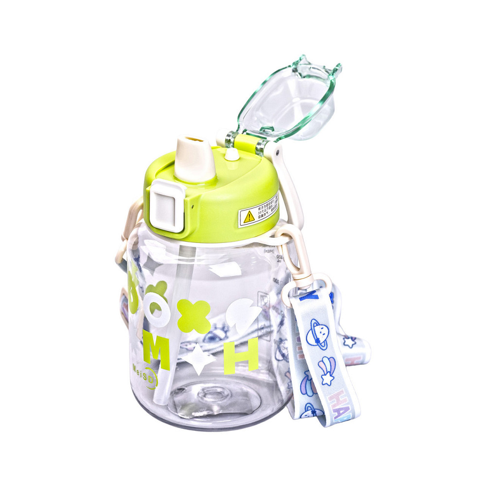 Детская бутылка для воды Gucgres 650 мл, зеленая Киев - изображение 3