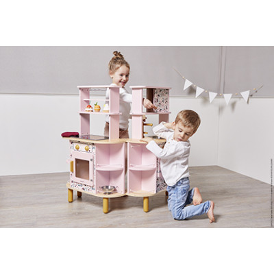 Игровой набор Janod деревянная кухня двухсторонняя (J06616) Винница - изображение 4