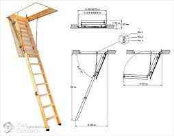 Сходи на горище нестандартних розмірів Київ