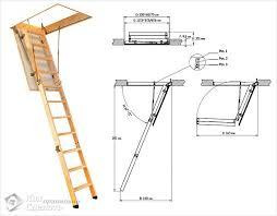 Сходи на горище нестандартних розмірів Київ - фото 3