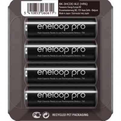 Аккумулятор Panasonic AA Eneloop 2500mAh Pro NI-MH * 4 (BK-3HCDE/4CP) Винница