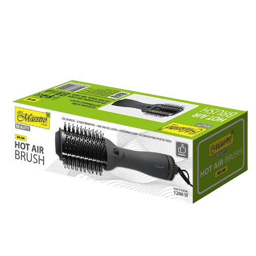 Фен-щітка для волосся 1000-1200W (3 температурні режими) MR-260 Maestro Житомир - фото 4