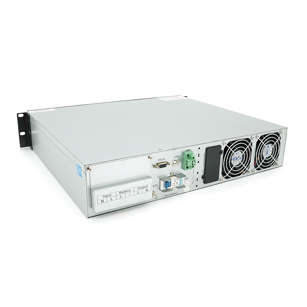 ИБП с правильной синусоидой ONLINE Ritar RT-6KL-LCD, RACK 6000VA (5400Вт), 192В, Ток макс. 5A, под внешний АКБ, (482*420*87) Киев - изображение 18