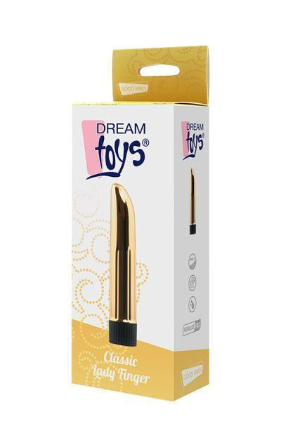 Вибромассажер DREAM TOYS CLASSIC LADY FINGER GOLD Sex Aura Киев - изображение 2