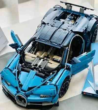 КОЛЬОРОВА КОРОБКА‼️ Bugatti Chiron 4031д, схожий на LEGO(Код 1011) Харків