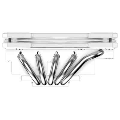 Кулер для процессора ID-Cooling IS-55 ARGB White Винница