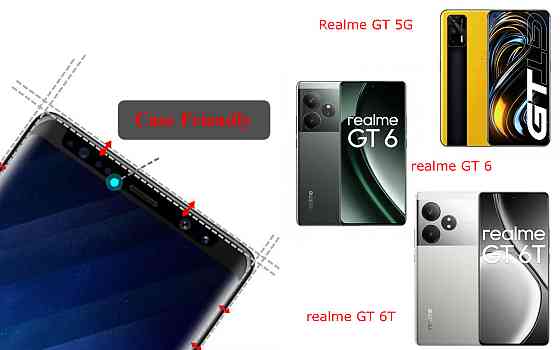 Захисне скло HyperGlass Pro для Realme GT 5G, realme GT 6, realme GT 6T – максимальна чутливість та захист Київ