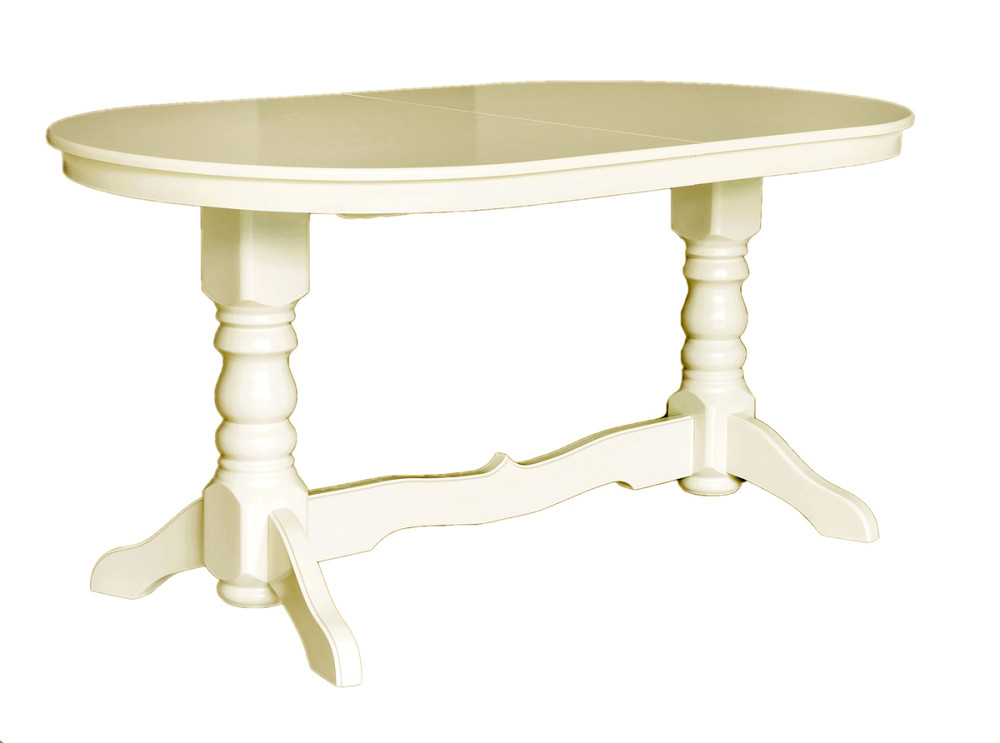 Стіл Говерла розкл (160+40)/90,слон кістка Київ - фото 1