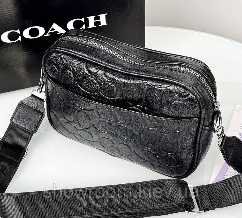 Жіноча брендова сумка crossbody Coach (1376-5) Київ - фото 5