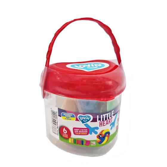 Набір для ліплення з тістом Little Heart 41240, 6 стиків Вінниця