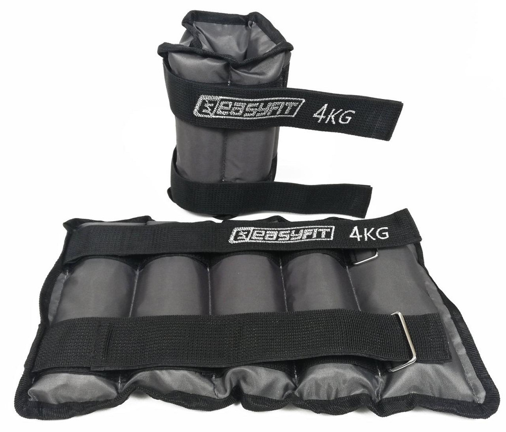 EasyFit Обтяжувачі для ніг та рук з металом EasyFit Metal 4 кг (пара) Коломыя - изображение 1