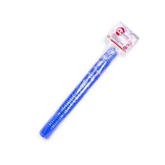 Шланг ВОЗДУШНЫЙ полиуретан 8х5,5 мм (син.) с быстросъемами 10м спиральный Мукачево