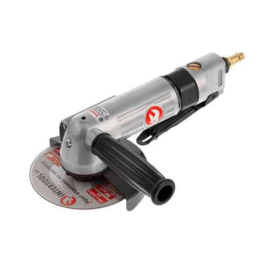 Шліфмашина кутова пневматична, 115 мм, до 6 атм, 11000 об/хв, 140 л/хв INTERTOOL PT-1201 Київ