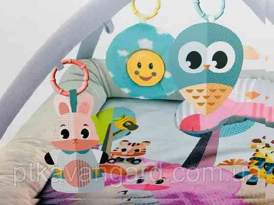 Развивающий коврик для новорожденных с мягкими бортиками, дугами, игрушками BY-A 185 Хмельницкий