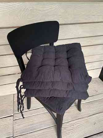 Подушка для стільців (40x40х5 см) Decorator Sparta колір графітовий 84-073 Київ