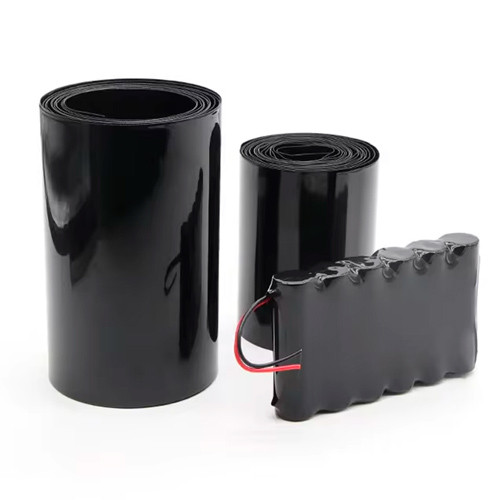 Термозбіжна трубка ПВХ 130x0.15мм, 1м, чорна Вінниця - фото 4