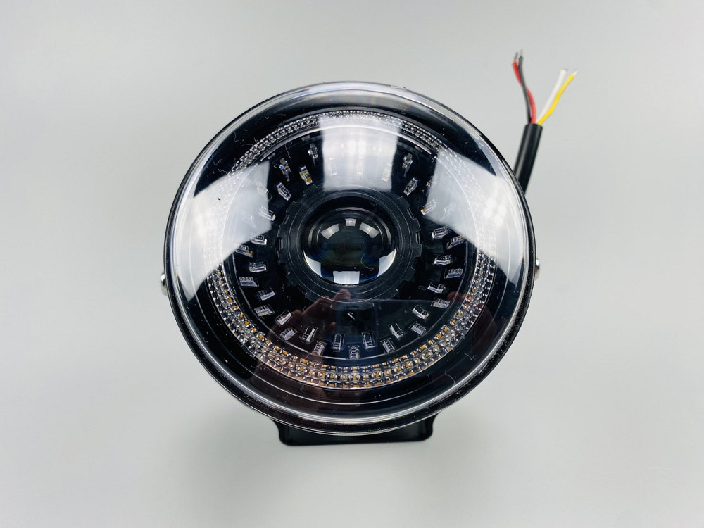 Фара протитуманна LED 30W з чітким світловим кордоном великою лінзою та габаритним світлом 8-80V Мукачево - фото 10