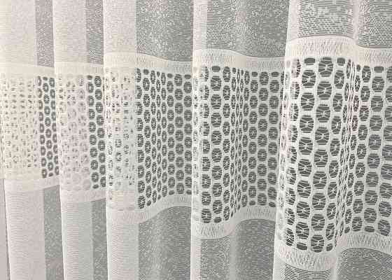 Тюль жаккард цвет кремовый 2021т Киев