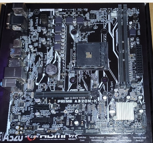 Материнская плата asus prime a320m-k am4. Киев - изображение 3