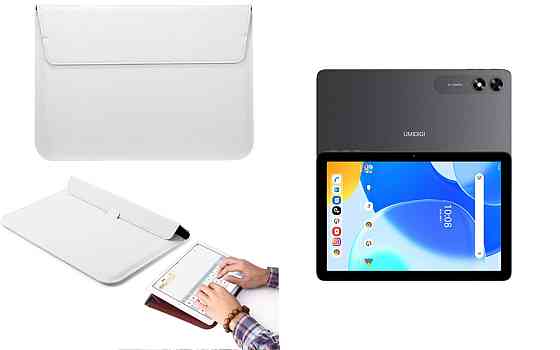Чохол-конверт VitoCase для UMIDIGI G3 Tab Ultra, з функцією підставки для планшета Білий Київ