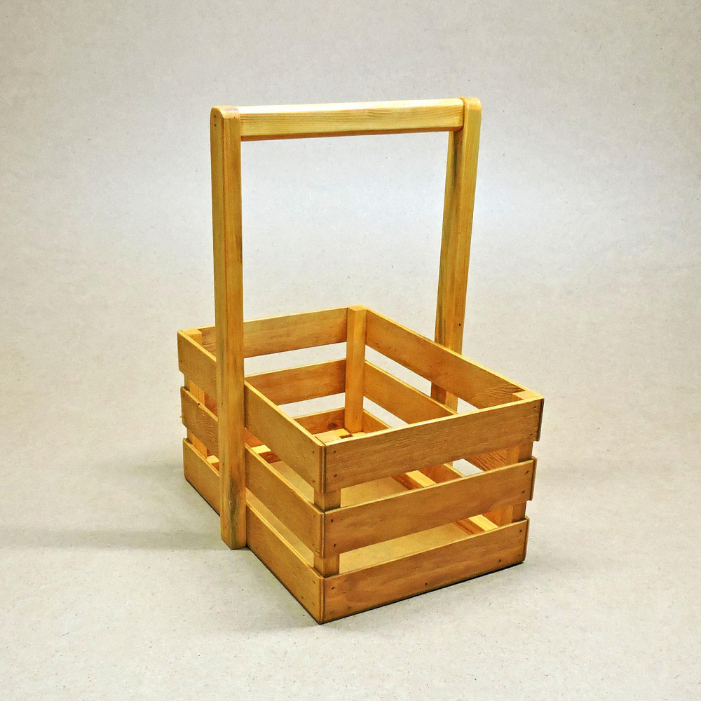 Подарунковий кошик "Шеллі 18х30" каррі Миколаїв - фото 3