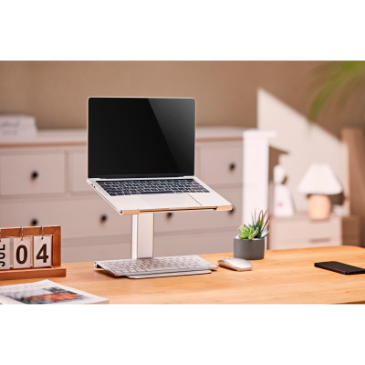 Подставка для ноутбука Gembird до 15.6", регулируемая, алюминий (NBS-D1-02) Винница - изображение 4