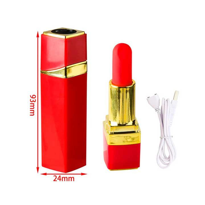 Вібратор для клітора "Помада" 10 режимів USB чорний Вінниця - фото 10