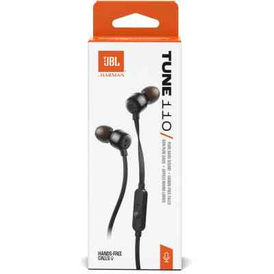 Наушники JBL Tune 110 Eco Black (JBLT110BLKE) Винница