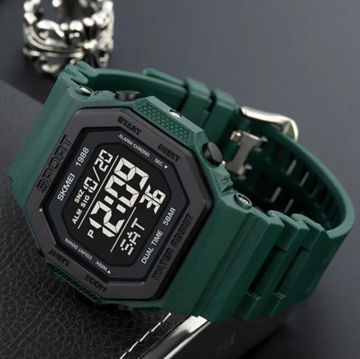 Часы наручные SKMEI 1988DKGN, DARK GREEN, 10284 Днепр - изображение 2