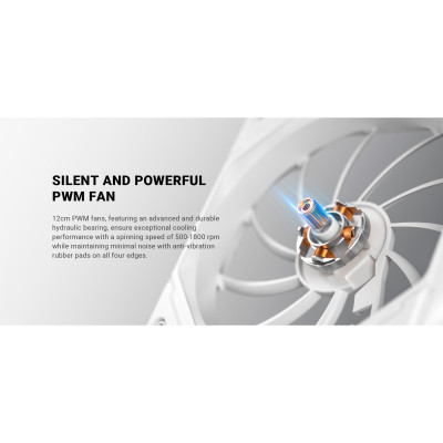 Система рідинного охолодження ID-Cooling FX240 Pro White Вінниця - фото 6