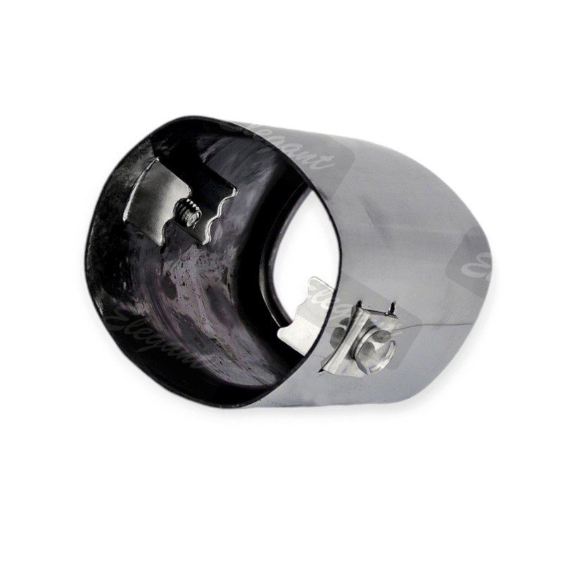 Насадка глушитель хром d 51мм, l 80мм, внешн 57х65мм (0619) на Мукачево - изображение 2