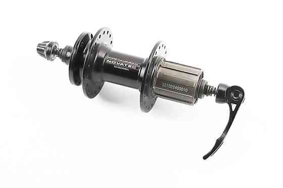 Втулка задня MTB алюмінієва 14Gx36H під касету 8-10зв, Disk-brake, 2 пром-підшипники 6000 2RS, кріпл. ексцентрик, чорна D472TSBT Київ