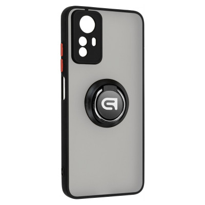Чохол до мобільного телефона Armorstandart Frosted Matte Ring Xiaomi Redmi Note 12s 4G Black (ARM68898) Вінниця - фото 1