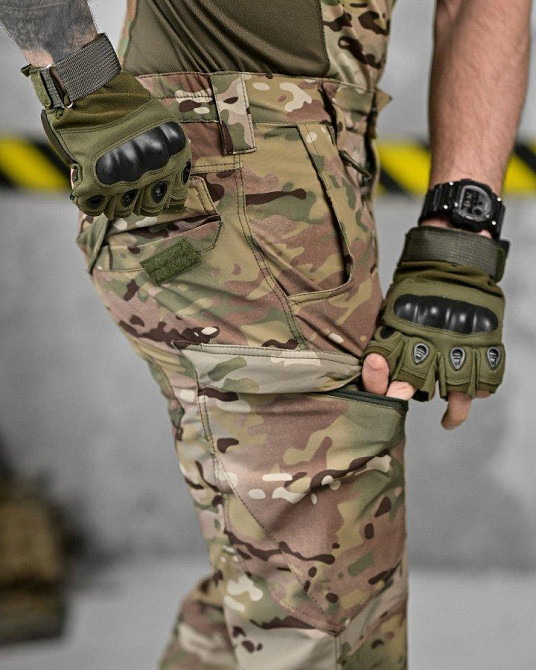 Летний эластичесный тактический костюм fragment 3в1 мультикам   ДЛ6476 Одесса - изображение 9